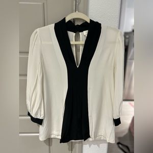 kate spade v-neck blouse
